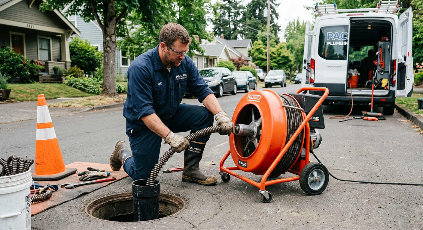 Dégorgement de canalisation principale enterrée à Lyon 3 92